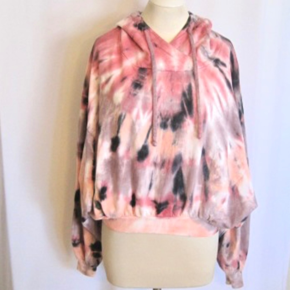 Young Fabulous and Broke Raissa Tie Dye Hoodie Sweatshirt